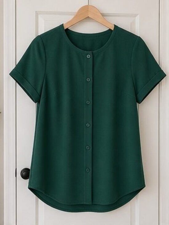 None Tops - Emerald Cami Blouse